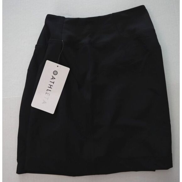 Athleta 586806-00-2 Women's Sz 2 Black Fairway 5" Golf Shorts - Picture 10 of 12